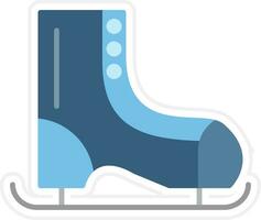 Ice Skate Vector Icon