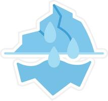 Iceberg Vector Icon