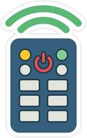 Smart Remote Control Vector Icon