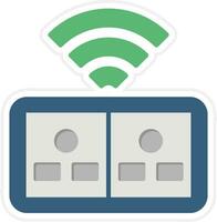 Smart Socket Vector Icon