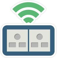 Smart Socket Vector Icon