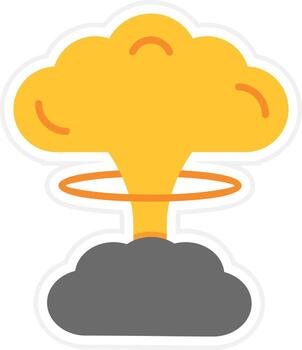 icono de vector de explosión