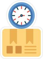 Delivery Time Vector Icon