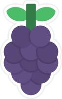 Grapes Vector Icon