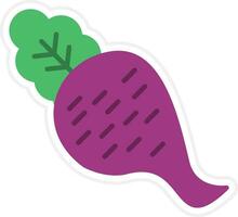 Turnip Vector Icon