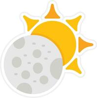 Eclipse Vector Icon