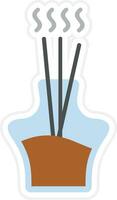 Incense Vector Icon