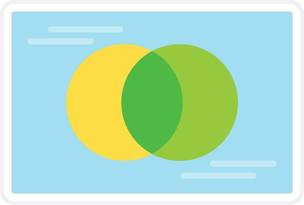 Venn Diagram Vector Icon