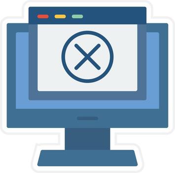 Error Vector Icon