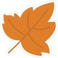 Dry Leaves Vector Icon