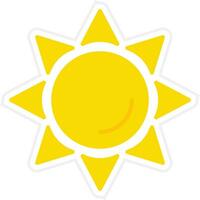 Sun Vector Icon