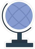 Globe Stand Vector Icon