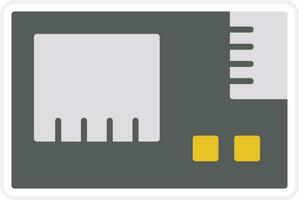 Camera Battery Vector Icon