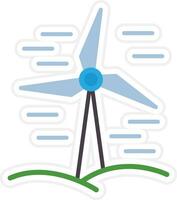 Windmills Vector Icon