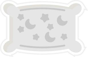 Baby Pillow Vector Icon