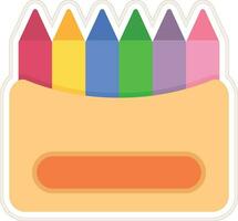 Crayon Vector Icon