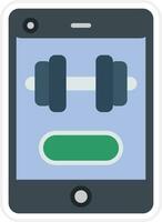 Gym App Vector Icon