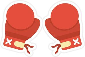 Boxing Gloves Vector Icon