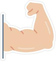 Arm Muscle Vector Icon