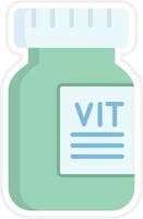 Vitamins Vector Icon