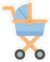 Stroller Vector Icon