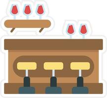 Bar Counter Vector Icon