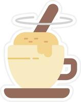 Coffee Mixing Vector Icon