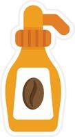 Coffee Syrup Vector Icon