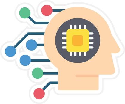 Machine Perception Vector Icon