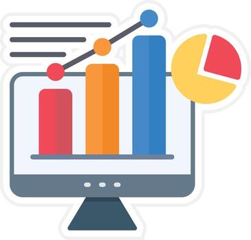 Data Visualization Vector Icon