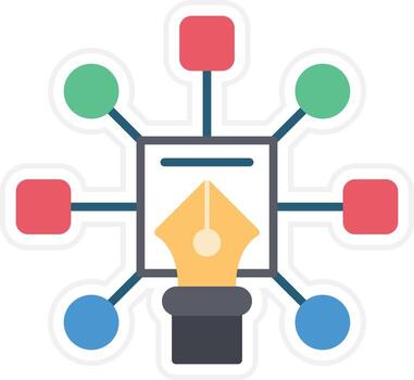 Design Algorithm Vector Icon