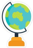 Globe Stand Vector Icon