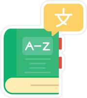 Language Learning Vector Icon