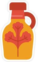 Maple Syrup Vector Icon