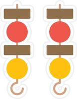 Kebab Vector Icon