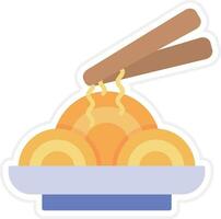 Pad Thai Vector Icon