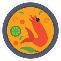 Tom Yum Vector Icon