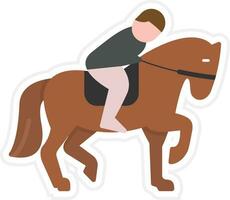 Equestrian Vector Icon