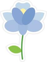 Iris Vector Icon