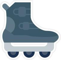 Roller Skating Vector Icon