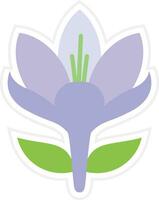 Crocus Vector Icon