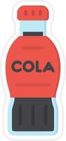 Cola Bottle Vector Icon