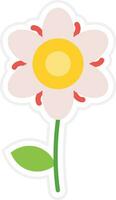 Strawberry Blossoms Vector Icon