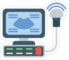 Ultrasonography Vector Icon