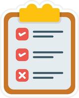 Checklist Vector Icon