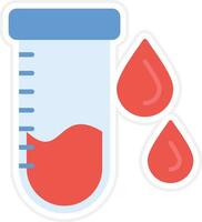 Blood Test Vector Icon