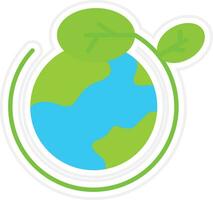 Earth Day Vector Icon