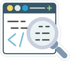 Code Testing Vector Icon