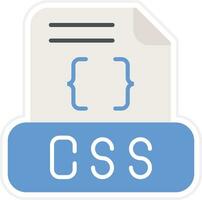 Css File Vector Icon