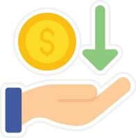 Receive Money Vector Icon